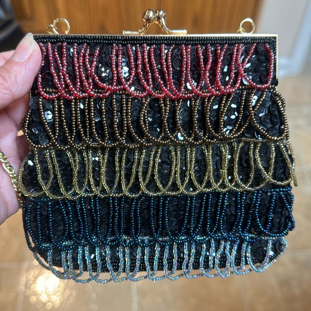 Vintage LaRegale Beaded Handbag